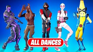 ALL 1000 FORTNITE DANCES amp EMOTES  2017  2024 [upl. by Audres]