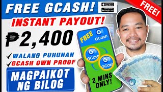 LIBRENG GCASH ARAWARAW SAHOD ₱2400 MAGPAIKOT NG BILOG  TOTOONG LIBRE SA GCASH PROMISE LEGIT EASY [upl. by Adnarem]