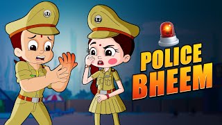 Chhota Bheem  Police Bheem  Cartoons for Kids  Fun Kids Videos in Hindi [upl. by Caine699]