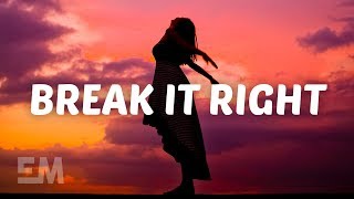 Emelie Hollow Ruben  Break It Right Lyrics [upl. by Ralyt]