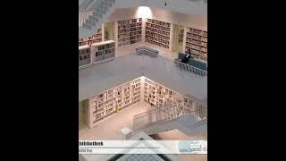 Stuttgart Bibliothek Ein moderner Wissensschatz [upl. by Domel664]