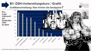 B1DSH Grafikbeschreibung Was trinken die Deutschen [upl. by Nylatsyrk861]