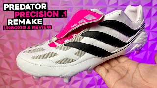 adidas PREDATOR PRECISION 1 Remake  UNBOXING amp REVIEW [upl. by Clemmy]