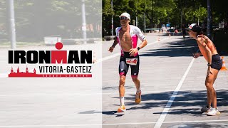 IRONMAN VITORIA 2022  Del cielo al infierno  Emilio Aguayo y Natalia Bermúdez [upl. by Tybalt584]