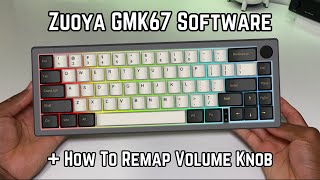 How to Download Zuoya GMK67 Software  Change Remap Zuoya GMK67 Volume Knob Mute Button keyboard [upl. by Fullerton]