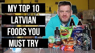 10 Unique Latvian Food amp Drink Products You Must Try [upl. by Notsob865]