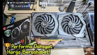 ❄️ Cool Gaming Teknologi TWIN FROZR 7 pada MSI GTX 1650 SUPER GamingX [upl. by Stormy453]