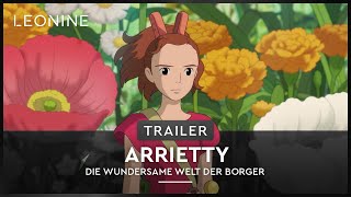 Arrietty  Die wundersame Welt der Borger  Trailer deutschgerman [upl. by Omarr214]