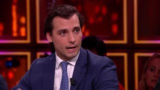 Thierry Baudet over migrantenverdrag  RTL LATE NIGHT MET TWAN HUYS [upl. by Arahas836]