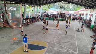 YULETIDE VOLLEYBALL LEAGUE 2023  PUROK PATIÑO VS PUROK ALEJANO  FINALS  SET3 END [upl. by Marci]