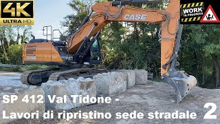 SP 412 Val Tidone  Lavori di ripristino sede stradale 2 [upl. by Zuleika632]