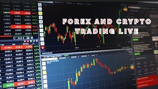 forex and crypto live trading [upl. by Ynor]