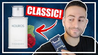 YVES SAINT LAURENT KOUROS FRAGRANCE REVIEW  CLASSIC MASTERPIECE COLOGNE FOR MEN 1981 [upl. by Haduhey847]