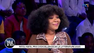 Fatou Keïta Prix dexcellence de la littérature 2023 [upl. by Noxin]