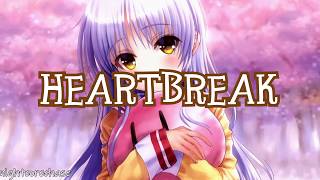 Nightcore  Heartbreak Back  Frank Walker  Lyrics [upl. by Aikit]