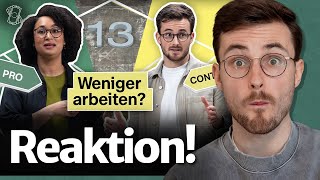 4TageWoche Maurice Höfgen bei 13 Fragen Reaction [upl. by Yevi]