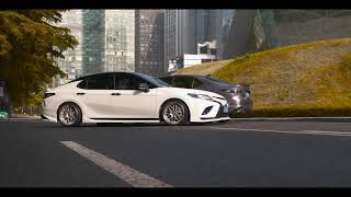 Camry XSE、SE YOFER body kit [upl. by Backer]