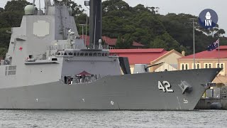 Royal Australian Navys Fleet Base East in Sydney  May 2022 [upl. by Hcirdeirf]