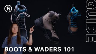 How to Choose Fly Fishing Boots and Waders [upl. by Amer]