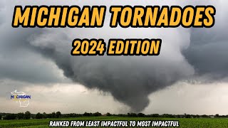 Tornadoes of Michigan 2024 Edition [upl. by Nacul]