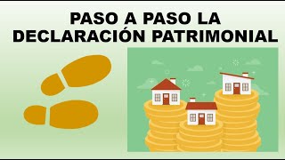 Soy Docente PASO A PASO LA DECLARACIÓN PATRIMONIAL [upl. by Jaymee]