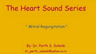 Mitral Regurgitation  Sound [upl. by Carver810]