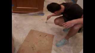 Howto Repair Marble Floor Cracks [upl. by Eiramesor878]