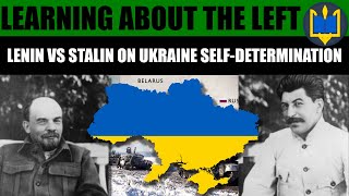 Lenin vs Stalin on Ukraine selfdetermination [upl. by Myrle146]