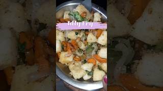 Healthy evening snacks ad breakfastIdly fry Deliciousfoodshortsfeed cooking food shortvideo [upl. by Tedd749]