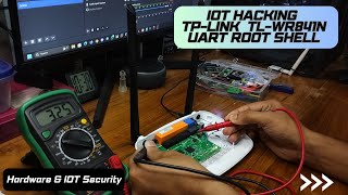 IoT Hacking  TPlink Wireless Router TL WR841N  UART Root Shell [upl. by Ahtaga]