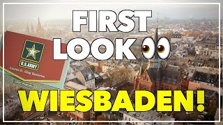 First Look Wiesbaden US Military Army Base Germany Hainerberg Aukamm Crestview amp Clay Kaserne [upl. by Otreblaug]