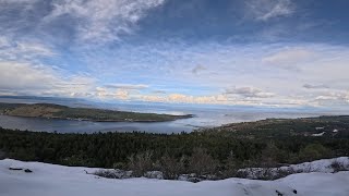 Lantzville Lookout Loop  Full Hike in Winter [upl. by Jarl899]