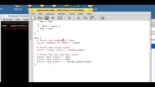 HaikuEmacsgawk Superstore Data naalyticsvid 01 [upl. by Odiug]
