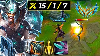 1 Tryndamere World Makes 5 Challengers Look IRON in Ranked [upl. by Dalila424]