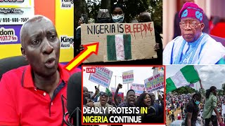 Al Wahab Goes Deep As Massive AntiGov Protest Hits Nigeria MPs Run For Life [upl. by Nashoma995]