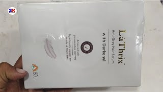 LaThrix Anti Grey Hair Serum  Lathrix Anti Grey Hair Serum Uses  Lathrix Anti Grey Hair Serum Uses [upl. by Eleaffar72]