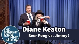 Beer Pong with Diane Keaton [upl. by Ayikin]