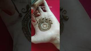 Beautiful mandala mehndi design mandala goltikkimehndi henna shorts viral [upl. by Huberman906]