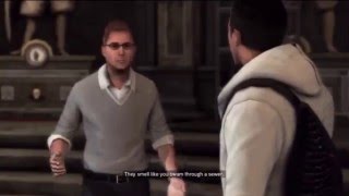 Assassins creed brotherhood Funniest cutscenes HD [upl. by Frazier405]