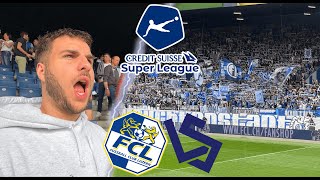 FC LUZERN V FC LAUSANNESPORT 🟨😱 8 GELBE KARTEN  Stadion Vlog xKiko [upl. by Loresz]