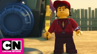 Get Outta There  NINJAGO  Cartoon Network [upl. by Anyaled]