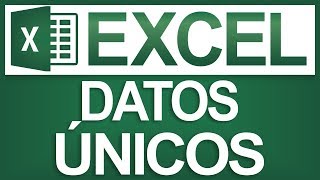 Extraer datos únicos de una matriz  Filtro Avanzado en Excel  Dostin Hurtado [upl. by Himelman]