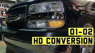 0102 Silverado HD front Conversion NBS HD front conversion [upl. by Kissee79]