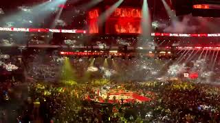 Brock Lesnar Entrance WWE Royal Rumble — 12823 [upl. by Ainevul]