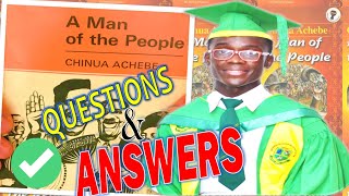 A man of the people  questions and answers Chinua Achebe [upl. by Ayardna]