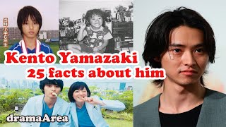 Kento Yamazaki  25 facts about him  山﨑賢人 [upl. by Gilli]