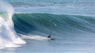 Huge Surf at Blacks Beach San Diego 162023 [upl. by Naanac]