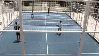 clase partido padel niños [upl. by Ynney578]