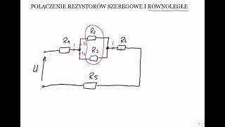 Szeregowe i równoległe połączenie rezystorów  zadanie 6 [upl. by Gnoud]