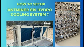 Antminer S19 Hydro Mining Farm Full Setup guide [upl. by Christina]